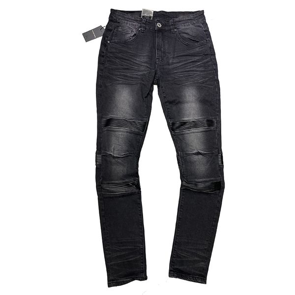 new mens designer jeans distressed skinny ripped destroyed trousers slim motorcycle motobiker hip hop slim denim luxury holes pants, Blue
new mens designer jeans distressed skinny ripped destroyed trousers slim motorcycle motobiker hip hop slim denim luxury holes pants, Blue