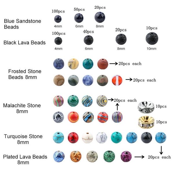 a set natural stone beads kit round universe galaxy chakra beads volcanic lava beads for bracelet making diy earring findings
a set natural stone beads kit round universe galaxy chakra beads volcanic lava beads for bracelet making diy earring findings