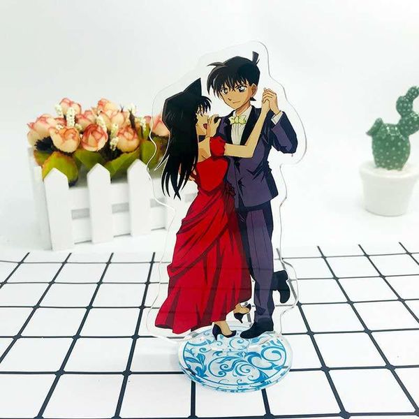 anime detective conan acrylic keychain 15cm pendant keyring rachel moore anita hailey cartoon ornament decoration standing gift, Silver 
anime detective conan acrylic keychain 15cm pendant keyring rachel moore anita hailey cartoon ornament decoration standing gift, Silver