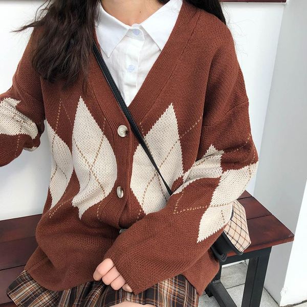women's knits & tees 2 colors 2021 spring and autumn korean style color patchwork v neck knittd cardigans womens sweaters (x981), White
women's knits & tees 2 colors 2021 spring and autumn korean style color patchwork v neck knittd cardigans womens sweaters (x981), White