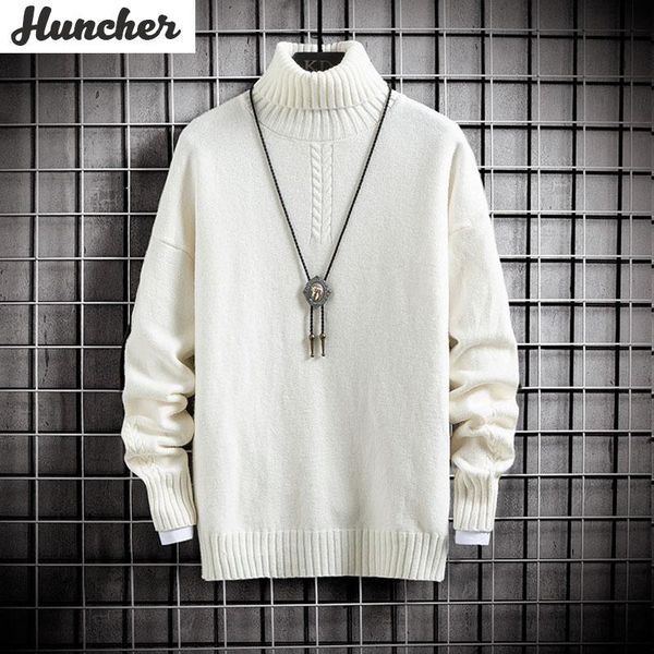 huncher men's turtleneck sweater men 2020 winter solid vintage high collar jumper pullover sweaters oversized white sweater men, White;black
huncher men's turtleneck sweater men 2020 winter solid vintage high collar jumper pullover sweaters oversized white sweater men, White;black