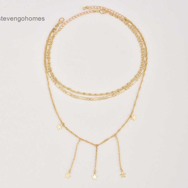 with five pointed star necklace multi unique layer shape, fashionable women's new a0089, Silver
with five pointed star necklace multi unique layer shape, fashionable women's new a0089, Silver