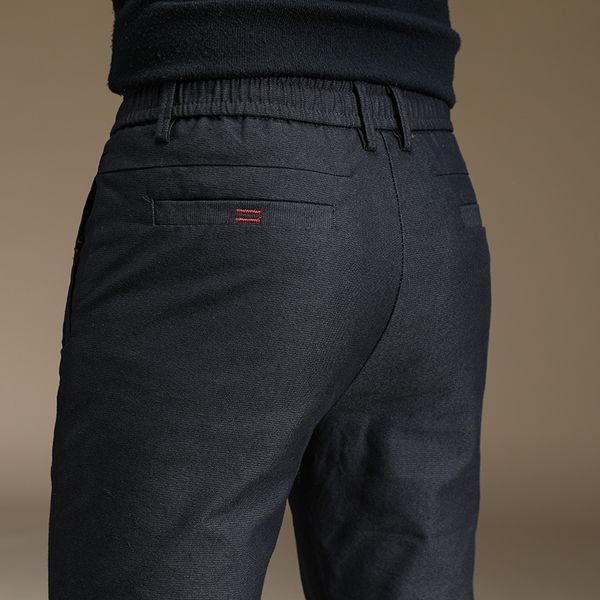 spring new men's simple all-match casual high stretch loose straight-leg slim-fit tie-waist trousers fashion brand pants, Black
spring new men's simple all-match casual high stretch loose straight-leg slim-fit tie-waist trousers fashion brand pants, Black