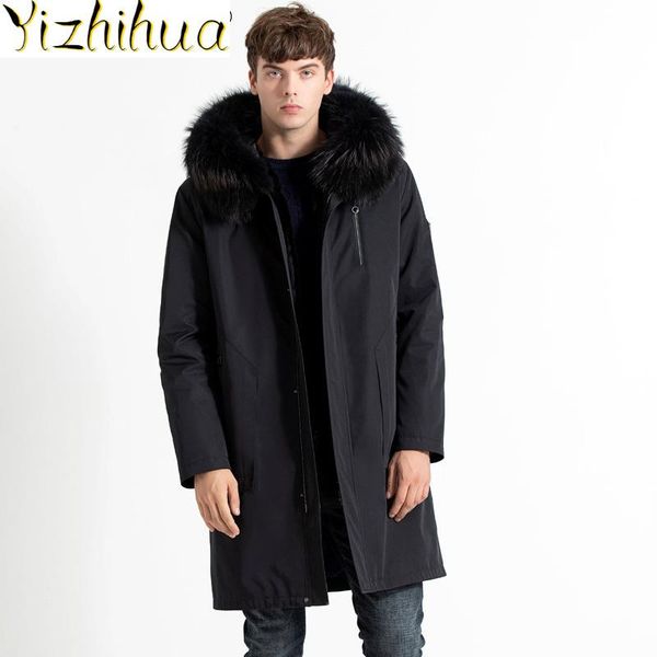 men's leather & faux azazel parka winter jacket men clothing thick clothes real rex fur coat male hooded man parkas chaqueta hombre lxr, Black
men's leather & faux azazel parka winter jacket men clothing thick clothes real rex fur coat male hooded man parkas chaqueta hombre lxr, Black