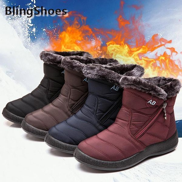 2020 new winter women snow boots comfortable plush warm women shoes casual thick fur high-shoes waterproof female ankle boot1, Black
2020 new winter women snow boots comfortable plush warm women shoes casual thick fur high-shoes waterproof female ankle boot1, Black