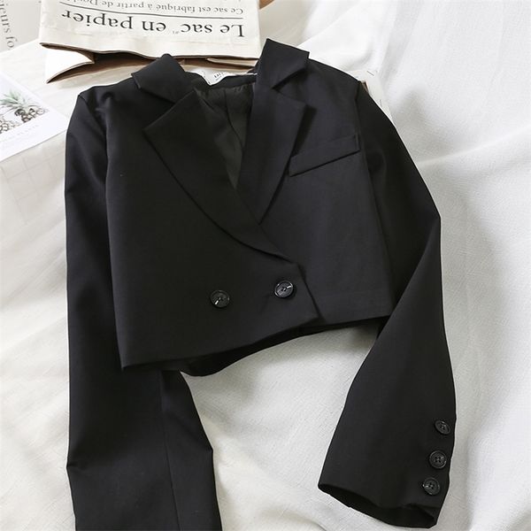 heliar suits women harajuku jk jacket long sleeve autumn vintage suits with buttons female casual female suit jackets autum 201026, Black;brown
heliar suits women harajuku jk jacket long sleeve autumn vintage suits with buttons female casual female suit jackets autum 201026, Black;brown