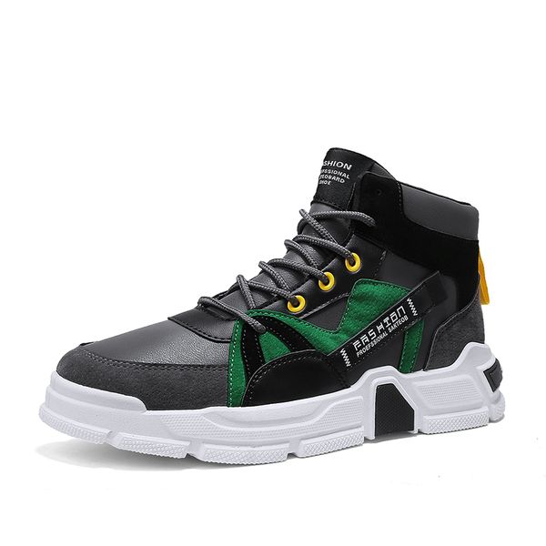 autumn new classic high trendy outdoor all-match men's casual sneaker breathable fashion shoes hard-wearing c1212, Black;white
autumn new classic high trendy outdoor all-match men's casual sneaker breathable fashion shoes hard-wearing c1212, Black;white