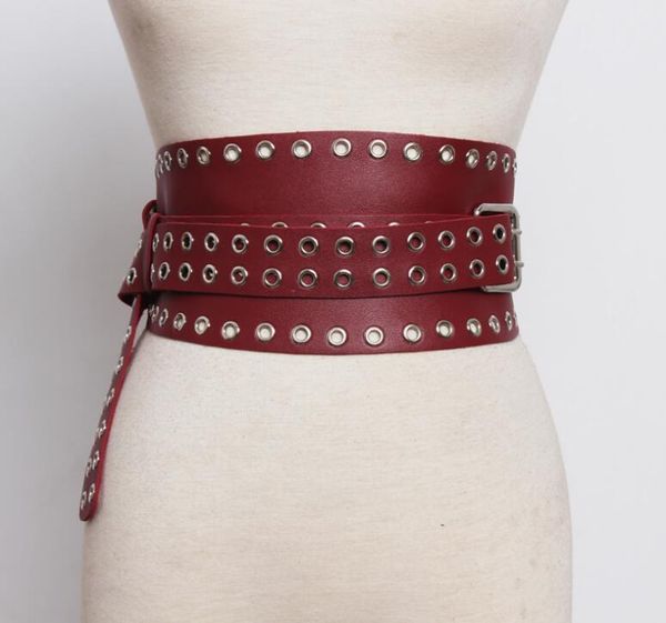 belts women punk hollow out pu leather double pin buckle cool wide long cummerbunds, Black;brown
belts women punk hollow out pu leather double pin buckle cool wide long cummerbunds, Black;brown