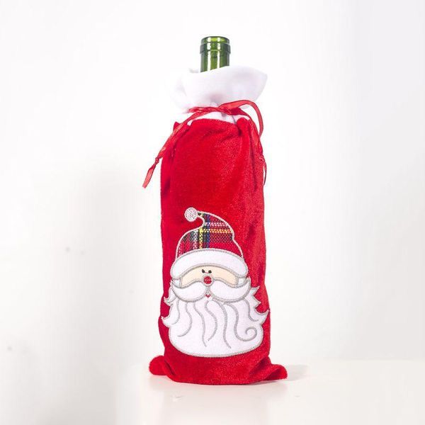 christmas wine bottle cover creative wine bottle dress santa reindeer cover christmas party decorations sweater1
christmas wine bottle cover creative wine bottle dress santa reindeer cover christmas party decorations sweater1