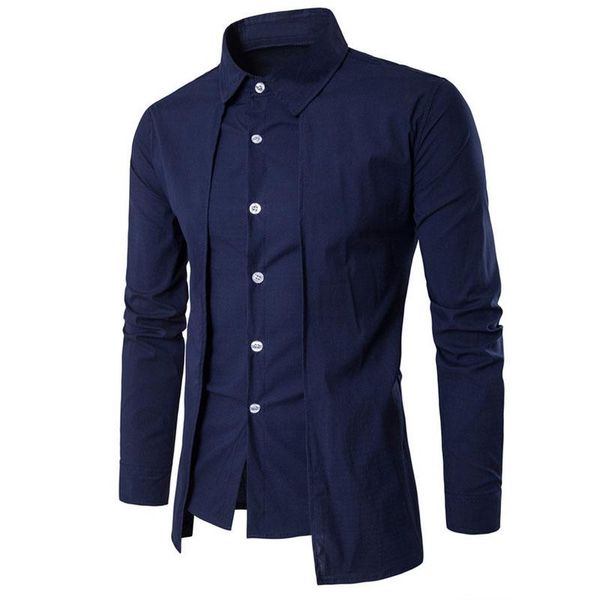 men's casual shirts spring autumn mens long sleeve fashion fake two piece wedding shirt men elegant slim, White;black
men's casual shirts spring autumn mens long sleeve fashion fake two piece wedding shirt men elegant slim, White;black