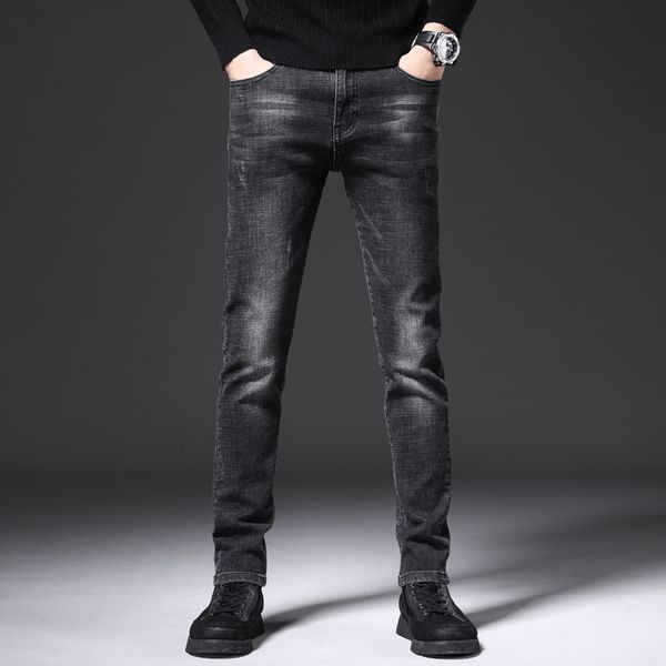 2020 new jeans men's grey high end slim stretch autumn straight loose black pants korean version, Blue
2020 new jeans men's grey high end slim stretch autumn straight loose black pants korean version, Blue