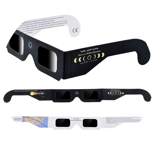 3deq120 new solar glasses outdoor portable children watch the sun total partial eclipse observation eye protection3gd, Black
3deq120 new solar glasses outdoor portable children watch the sun total partial eclipse observation eye protection3gd, Black