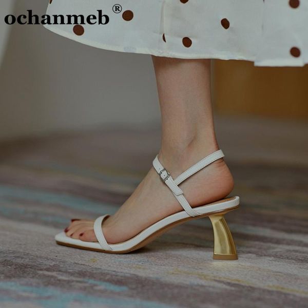 sandals ochanmeb size 33-40 women stylish chic gold kitten heel shoes woman genuine leather 2021 summer buckle strap, Black
sandals ochanmeb size 33-40 women stylish chic gold kitten heel shoes woman genuine leather 2021 summer buckle strap, Black