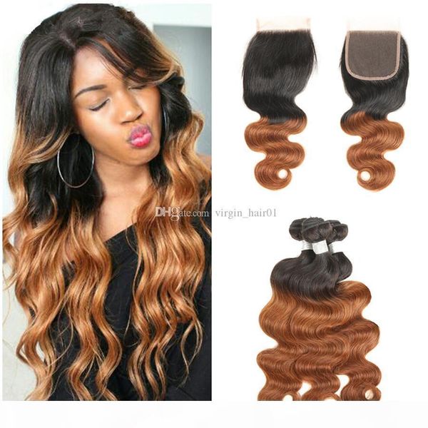 two tone ombre auburn hair bundles with lace closure #30 color body wave peruvian virgin human hair weft 3 bundles with lace closure, Black;brown
two tone ombre auburn hair bundles with lace closure #30 color body wave peruvian virgin human hair weft 3 bundles with lace closure, Black;brown