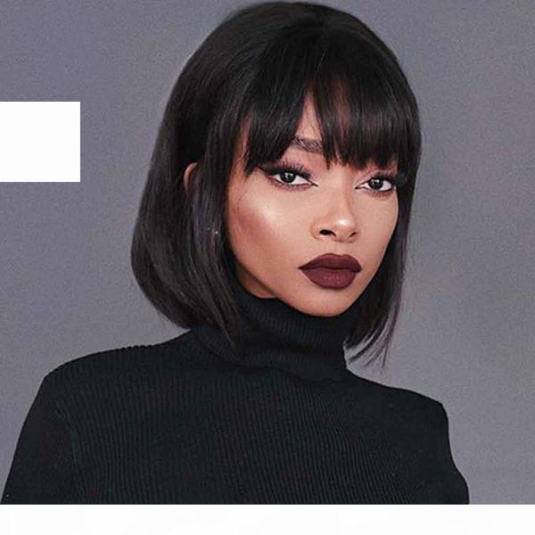paff straight bob lace front wigs virgin short full lace human hair wigs with bangs pixie cut wig pre plucked, Black;brown
paff straight bob lace front wigs virgin short full lace human hair wigs with bangs pixie cut wig pre plucked, Black;brown