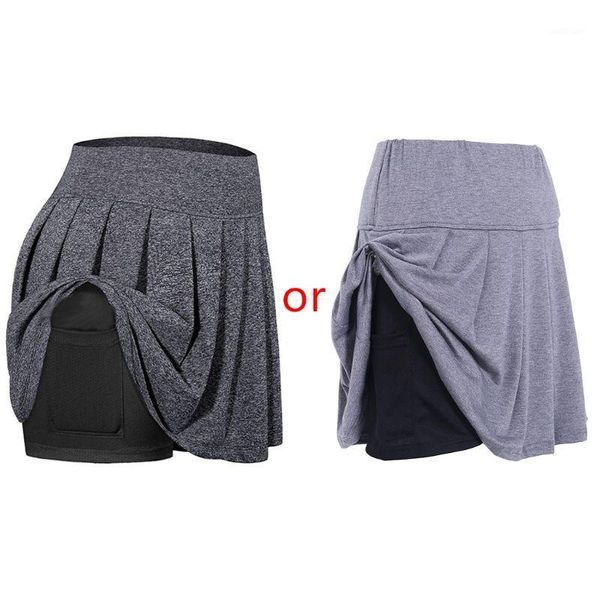 women's shorts women sport pleated golf skort high waist 2-in-1 tennis skirt with pocket1, White;black
women's shorts women sport pleated golf skort high waist 2-in-1 tennis skirt with pocket1, White;black