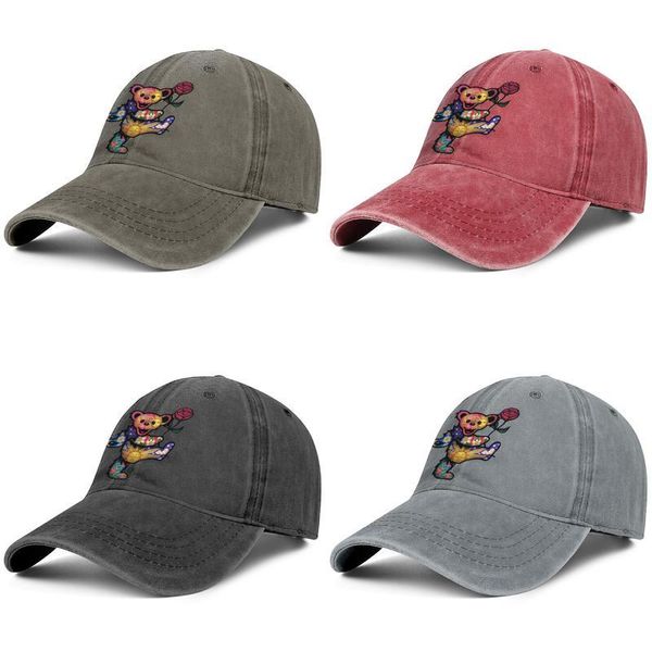 men women grateful dead bear and rose fashion denim baseball cap cool washed dad hat adjustable vintage ball, Blue;gray
men women grateful dead bear and rose fashion denim baseball cap cool washed dad hat adjustable vintage ball, Blue;gray