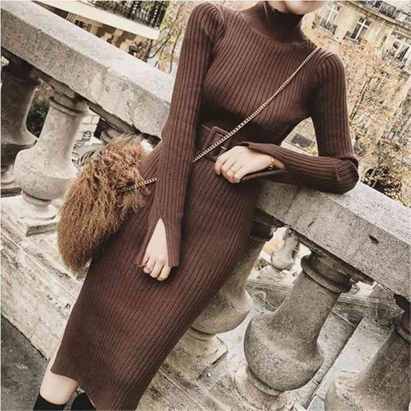 bodycon sweater dress women winter knitted sweaters long dresses korean woman split pleated dresses belt winter ol dress vestido, Black;gray
bodycon sweater dress women winter knitted sweaters long dresses korean woman split pleated dresses belt winter ol dress vestido, Black;gray