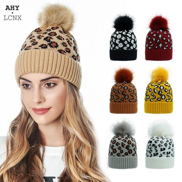 2021 fashion leopard women knitted hat beanies women's pompom winter hat for female bonnet cap warm faux fur knit cap beanie, Blue;gray
2021 fashion leopard women knitted hat beanies women's pompom winter hat for female bonnet cap warm faux fur knit cap beanie, Blue;gray