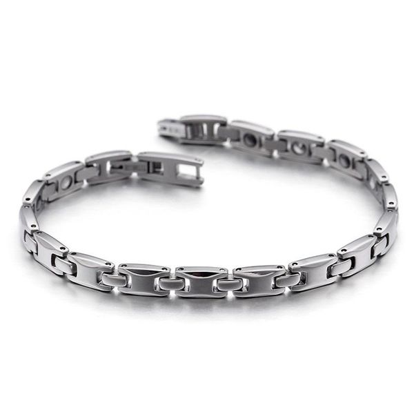 link, chain creative personality magnet titanium steel bracelet men and women's jewelry trendy fashion couple gift, Black
link, chain creative personality magnet titanium steel bracelet men and women's jewelry trendy fashion couple gift, Black