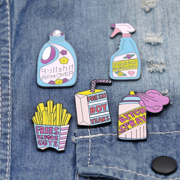 laundry detergent bottle enamel pin brooch christmas cartoon funny french fries brooches for girl gift jewelry badge bag shirt pin, Gray
laundry detergent bottle enamel pin brooch christmas cartoon funny french fries brooches for girl gift jewelry badge bag shirt pin, Gray