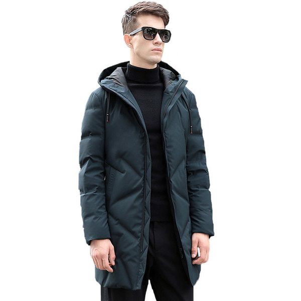 winter 2020 men of medium length down casual business versatile clothing jacket with hoodie jackets h51f, Black
winter 2020 men of medium length down casual business versatile clothing jacket with hoodie jackets h51f, Black