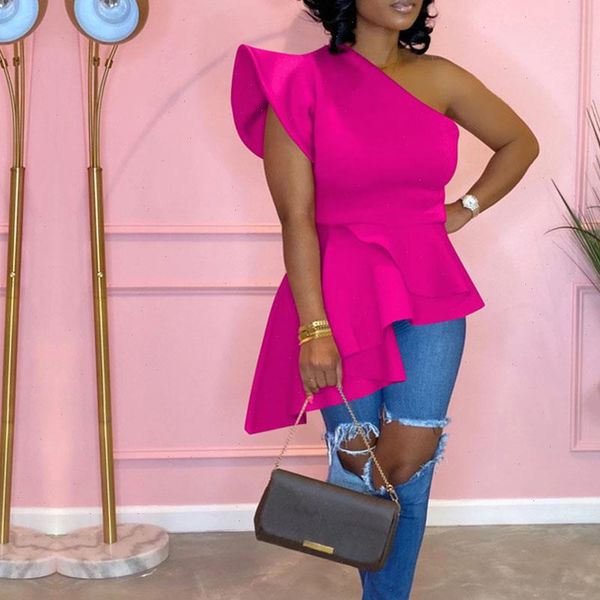 one shoulder blouse high waist rose red long shirts female elegant party dinner club blouse shirts 2021 african, White
one shoulder blouse high waist rose red long shirts female elegant party dinner club blouse shirts 2021 african, White