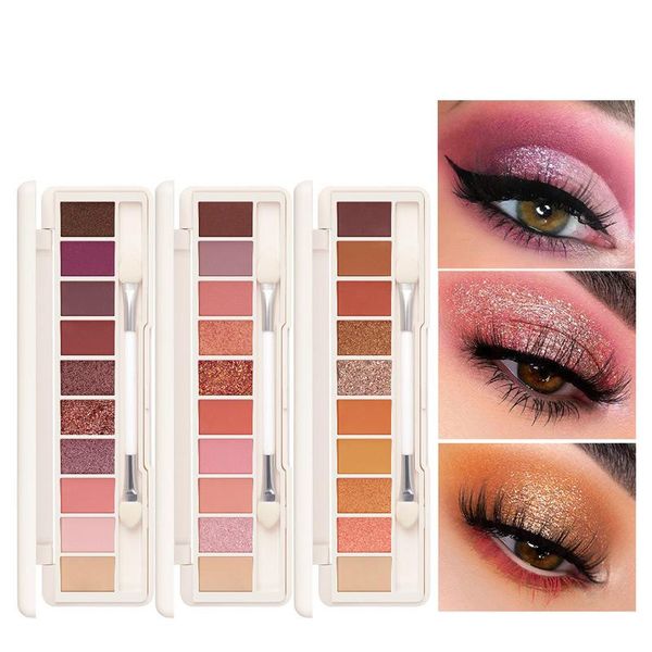 eye shadow 10 shades makeup shimmer eyeshadow palette smoky cosmetics professional glitter mirror
eye shadow 10 shades makeup shimmer eyeshadow palette smoky cosmetics professional glitter mirror