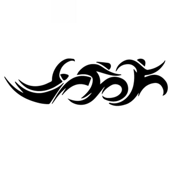 car stickers interesting triathlon sports decoration accessories decals creative waterproof black/white,19cm*5cm
car stickers interesting triathlon sports decoration accessories decals creative waterproof black/white,19cm*5cm