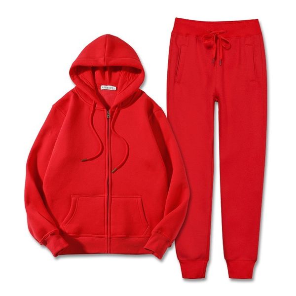 autumn and winter new cotton tracksuits women's leisure sets thick velvet a cardigan hood with zipper was thin two-piece suits, Gray
autumn and winter new cotton tracksuits women's leisure sets thick velvet a cardigan hood with zipper was thin two-piece suits, Gray