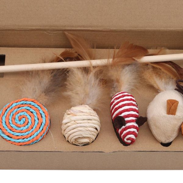 7 шт. / набор новый забавный кошачий набор pet cats interactive play toy miseulation molear перо домашних животных подарок для кота
7 шт. / набор новый забавный кошачий набор pet cats interactive play toy miseulation molear перо домашних животных подарок для кота