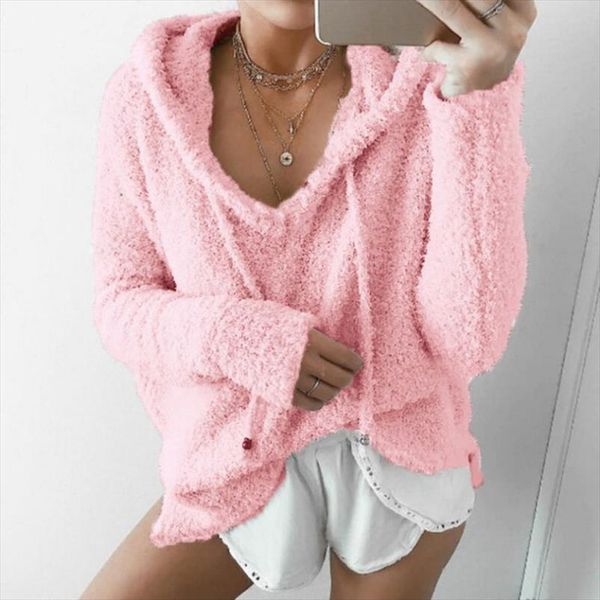 autumn women casual mohair hooded pullovers v neck fleece sweatshirt fashion sweet loose warm winter mohair pullover, White;black
autumn women casual mohair hooded pullovers v neck fleece sweatshirt fashion sweet loose warm winter mohair pullover, White;black