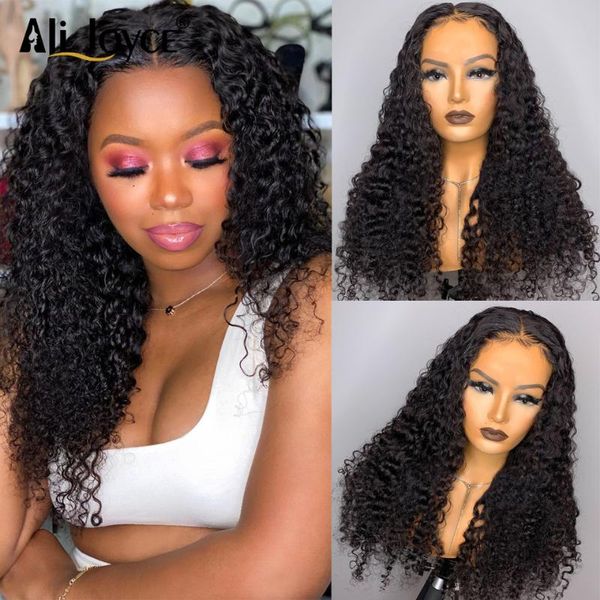 curly human hair wigs for black black women jerry curly 13x1 t part lace wig pre plucked natural color brazillian wig ali joyce, Black;brown
curly human hair wigs for black black women jerry curly 13x1 t part lace wig pre plucked natural color brazillian wig ali joyce, Black;brown