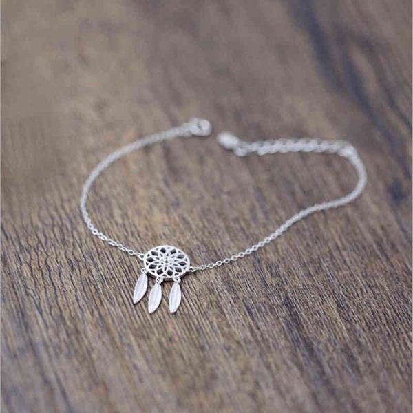 sale fashion 925 sterling silver bracelets dream catcher with feathers stylish ethnic style female sl064, Golden;silver
sale fashion 925 sterling silver bracelets dream catcher with feathers stylish ethnic style female sl064, Golden;silver