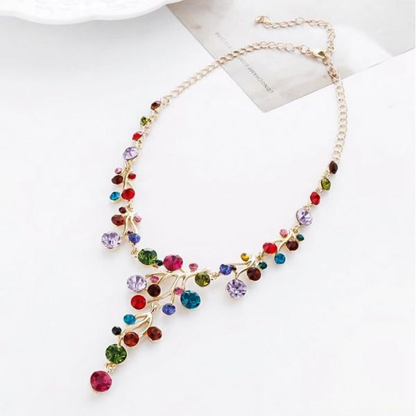 fashionable jewelry y style jewelry clavicle chain - standard women necklaces statement colorful necklace, Silver
fashionable jewelry y style jewelry clavicle chain - standard women necklaces statement colorful necklace, Silver
