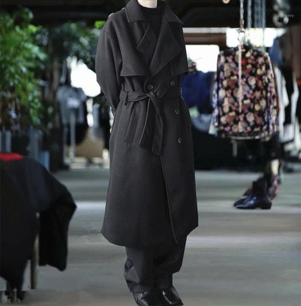 2020 autumn/winter popular logo double-breasted medium length woolen coat for men windbreaker loose and thick coat1, Black
2020 autumn/winter popular logo double-breasted medium length woolen coat for men windbreaker loose and thick coat1, Black