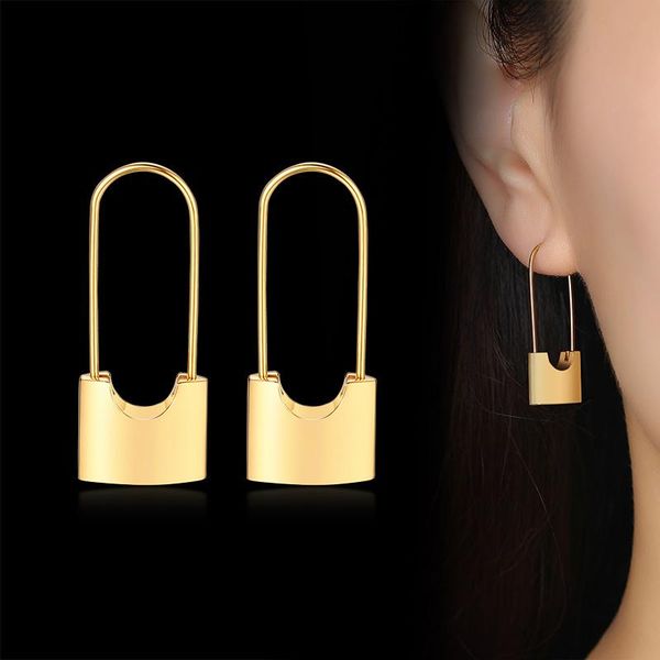 dangle & chandelier chic lock earrings for women minimalist stainless steel drop earring birthday party jewelry, Silver
dangle & chandelier chic lock earrings for women minimalist stainless steel drop earring birthday party jewelry, Silver