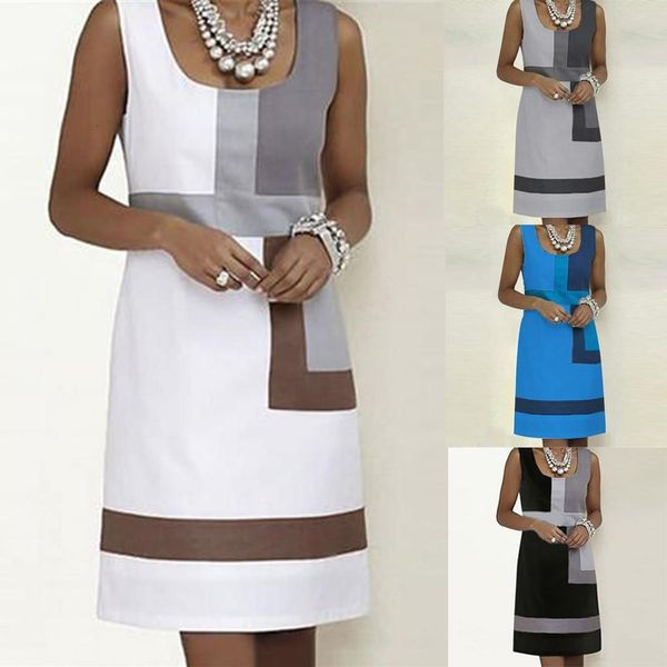 2021 women cotton print short dress sleeveless patchwork dress casual summer beach dress evening party vestidos de fiesta, Black;gray
2021 women cotton print short dress sleeveless patchwork dress casual summer beach dress evening party vestidos de fiesta, Black;gray