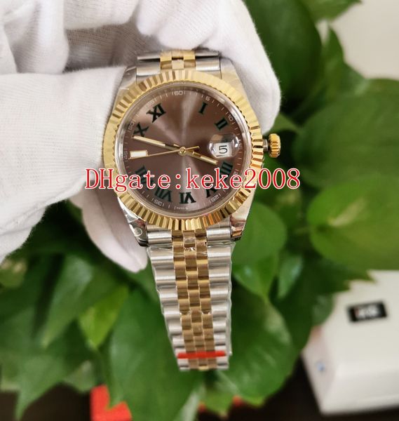 3 colors elling bp factory v3 wristwatches 116233 116334 316l 41mm 18k gold & steel jubilee automatic mechanical mens watch watches, Slivery;brown
3 colors elling bp factory v3 wristwatches 116233 116334 316l 41mm 18k gold & steel jubilee automatic mechanical mens watch watches, Slivery;brown
