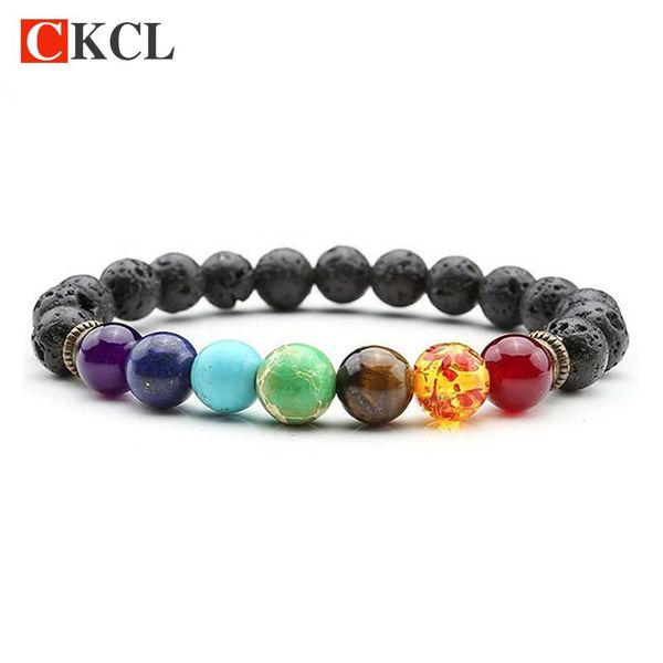 charm bracelets 7 chakra bracelet men women black lava healing balance beads reiki buddha prayer natural stone yoga, Golden;silver
charm bracelets 7 chakra bracelet men women black lava healing balance beads reiki buddha prayer natural stone yoga, Golden;silver