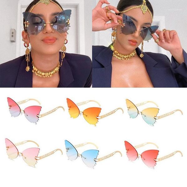 wholesale unique cat eye butterfly sunglasses for women new fashion brand irregular gradient alloy letter sun glasses big shades1, White;black
wholesale unique cat eye butterfly sunglasses for women new fashion brand irregular gradient alloy letter sun glasses big shades1, White;black