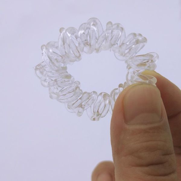 3.5 cm transparent braided hair bands elastic rubber telephone wire ties plastic rope accessory q qylavy
3.5 cm transparent braided hair bands elastic rubber telephone wire ties plastic rope accessory q qylavy
