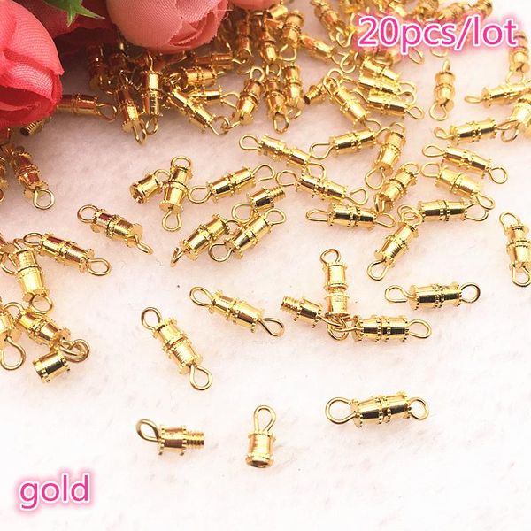 new 20pcs/lot copper screw thread buckle clasps cylinder metal tone diy necklace bracelet connectors jewelry supplies finding jllamq
new 20pcs/lot copper screw thread buckle clasps cylinder metal tone diy necklace bracelet connectors jewelry supplies finding jllamq