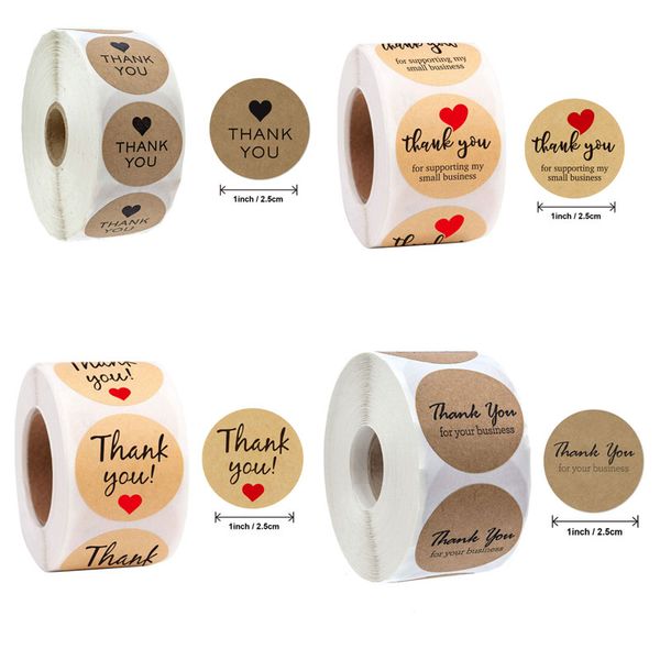 500pcs 2.5cm kraft paper thank you for supporting my small business adhesive stickers christmas gift decoration wedding stationery label
500pcs 2.5cm kraft paper thank you for supporting my small business adhesive stickers christmas gift decoration wedding stationery label