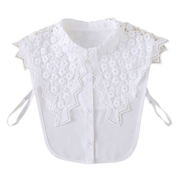women girls hollow out floral lace wavy edge fake collar winter sweater detachable lapel half-shirt blouse decorative button dow, Blue;purple
women girls hollow out floral lace wavy edge fake collar winter sweater detachable lapel half-shirt blouse decorative button dow, Blue;purple