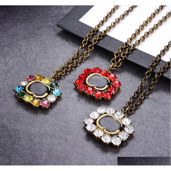 vintage colorful diamond necklace ladies letters crystal necklaces women pendant necklace girl exquisite pendants jewelry gift ghifk, Silver
vintage colorful diamond necklace ladies letters crystal necklaces women pendant necklace girl exquisite pendants jewelry gift ghifk, Silver