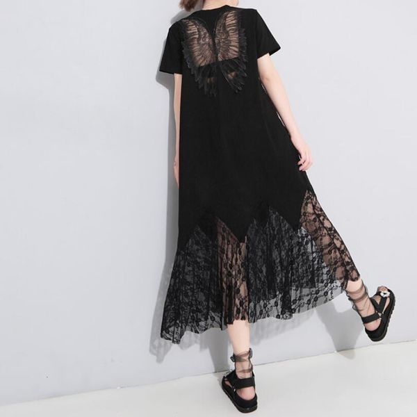 2021 new summer around the neck short black ribbon hollow out oose long temperament dressed female fashion dress p927 z4zn, Black;gray
2021 new summer around the neck short black ribbon hollow out oose long temperament dressed female fashion dress p927 z4zn, Black;gray
