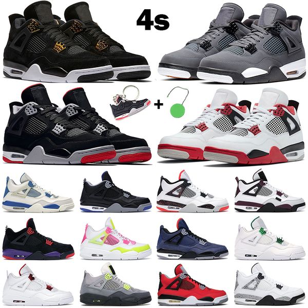 new mens basketball shoes 4s fire red 4 black cat cactus jack bred white cement royalty metallic red purple men women athletic sneakers 
new mens basketball shoes 4s fire red 4 black cat cactus jack bred white cement royalty metallic red purple men women athletic sneakers