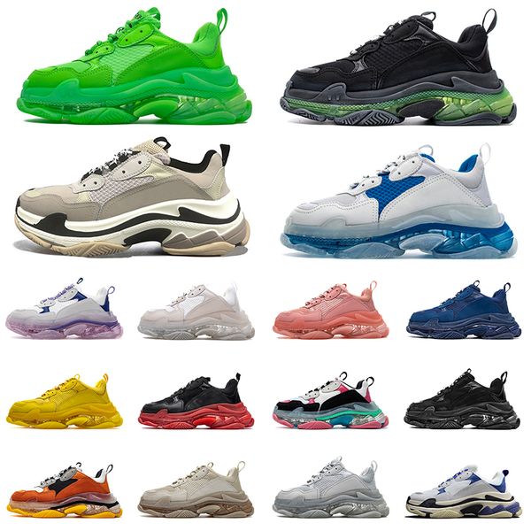 paris 2021 crystal bottom triple s leisure shoes dad shoes platform triple black sneakers mens womens vintage kanye sports trainers, White;red
paris 2021 crystal bottom triple s leisure shoes dad shoes platform triple black sneakers mens womens vintage kanye sports trainers, White;red