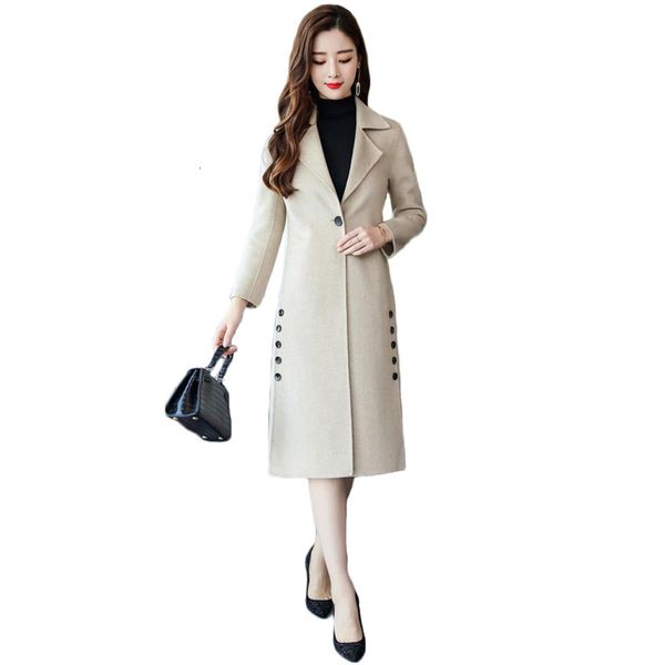 2021 new women's coat apricot m-4xl plus size new winter korean fashion long grey wool lj067 aq05, Black
2021 new women's coat apricot m-4xl plus size new winter korean fashion long grey wool lj067 aq05, Black